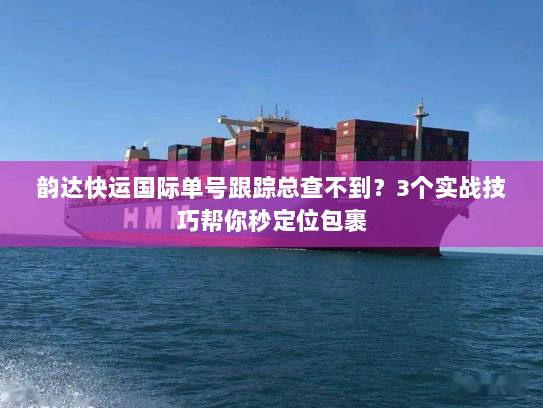 韵达快运国际单号跟踪总查不到？3个实战技巧帮你秒定位包裹