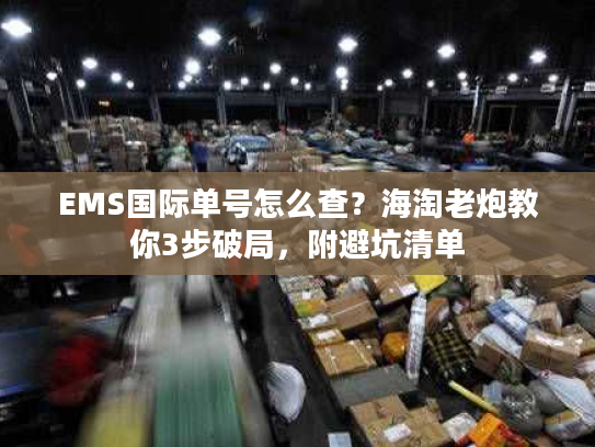 EMS国际单号怎么查？海淘老炮教你3步破局，附避坑清单