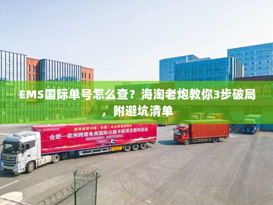 EMS国际单号怎么查？海淘老炮教你3步破局，附避坑清单
