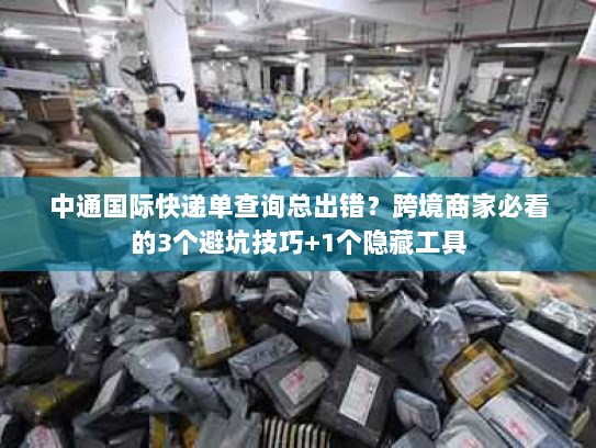 中通国际快递单查询总出错？跨境商家必看的3个避坑技巧+1个隐藏工具