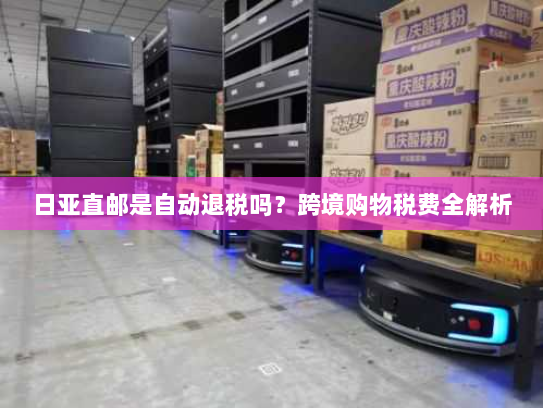 日亚直邮是自动退税吗?跨境购物税费全解析 日亚直邮是自动退税吗?跨境购物税费全解析