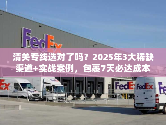 清关专线选对了吗?2025年3大稀缺渠道+实战案例,包裹7天必达成本省一半 清关专线选对了吗?2025年3大稀缺渠道+实战案例,包裹7天必达成本省一半