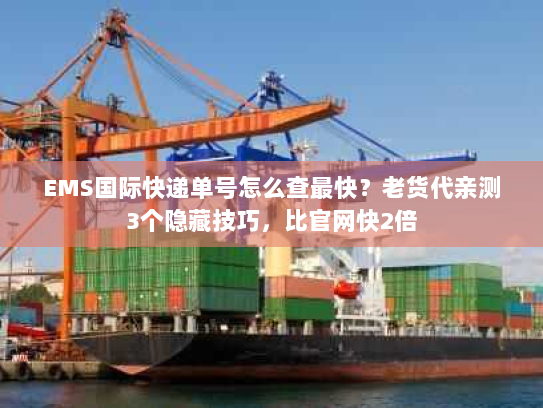 EMS国际快递单号怎么查最快？老货代亲测3个隐藏技巧，比官网快2倍