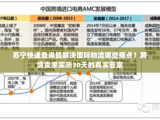 苏宁快递查询能解决国际物流哪些痛点？跨境卖家实测30天的真实答案