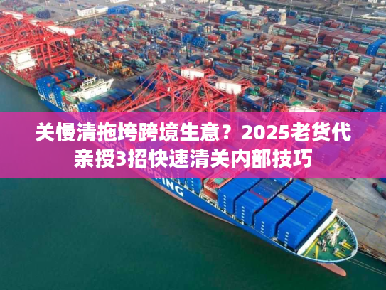 关慢清拖垮跨境生意？2025老货代亲授3招快速清关内部技巧