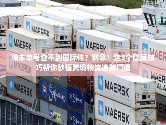 顺丰单号查不到国际件?别急!这3个隐藏技巧帮你秒懂跨境物流追踪门道 顺丰单号查不到国际件?别急!这3个隐藏技巧帮你秒懂跨境物流追踪门道