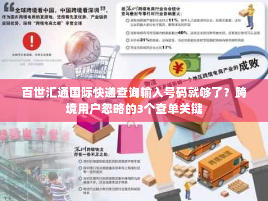 百世汇通国际快递查询输入号码就够了？跨境用户忽略的3个查单关键