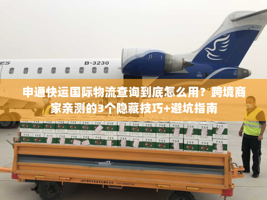 申通快运国际物流查询到底怎么用？跨境商家亲测的3个隐藏技巧+避坑指南