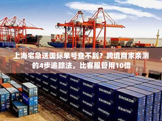 上海宅急送国际单号查不到？跨境商家亲测的4步追踪法，比客服管用10倍