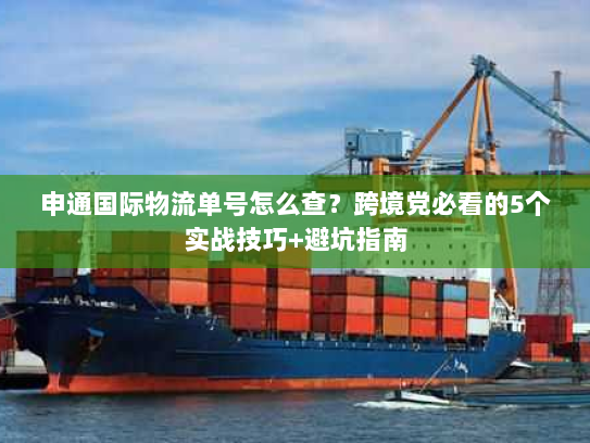 申通国际物流单号怎么查？跨境党必看的5个实战技巧+避坑指南