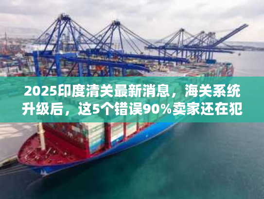 2025印度清关最新消息，海关系统升级后，这5个错误90%卖家还在犯！