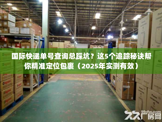 国际快递单号查询总踩坑？这5个追踪秘诀帮你精准定位包裹（2025年实测有效）
