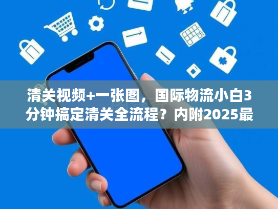 清关视频+一张图，国际物流小白3分钟搞定清关全流程？内附2025最新避坑指南