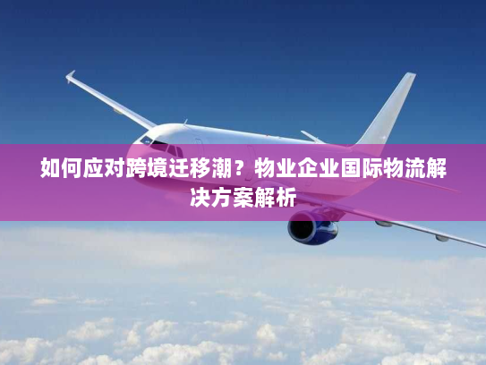 如何应对跨境迁移潮？物业企业国际物流解决方案解析