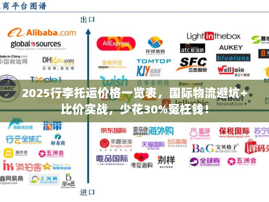 2025行李托运价格一览表，国际物流避坑+比价实战，少花30%冤枉钱！