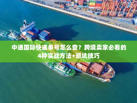 中通国际快递单号怎么查？跨境卖家必看的4种实战方法+避坑技巧