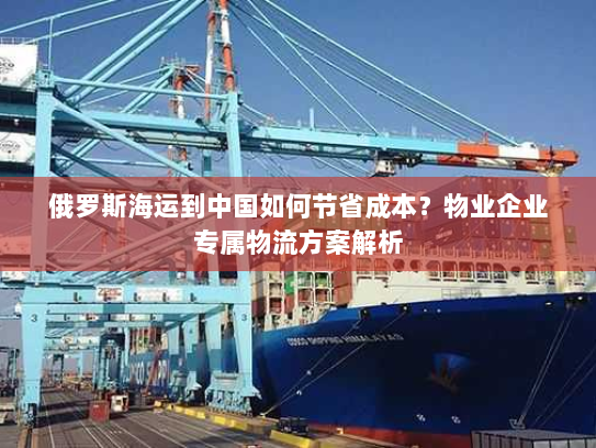 俄罗斯海运到中国如何节省成本？物业企业专属物流方案解析