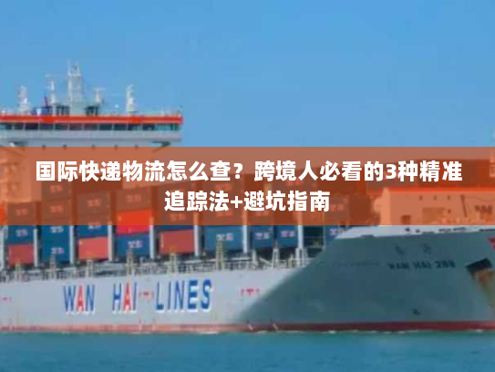 国际快递物流怎么查？跨境人必看的3种精准追踪法+避坑指南