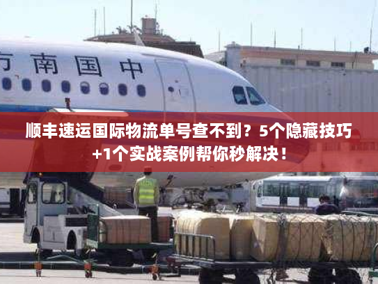 顺丰速运国际物流单号查不到？5个隐藏技巧+1个实战案例帮你秒解决！