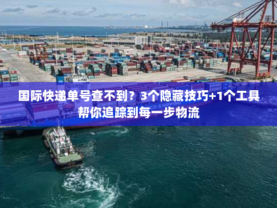 国际快递单号查不到？3个隐藏技巧+1个工具帮你追踪到每一步物流
