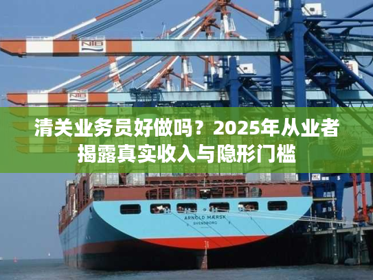 清关业务员好做吗？2025年从业者揭露真实收入与隐形门槛