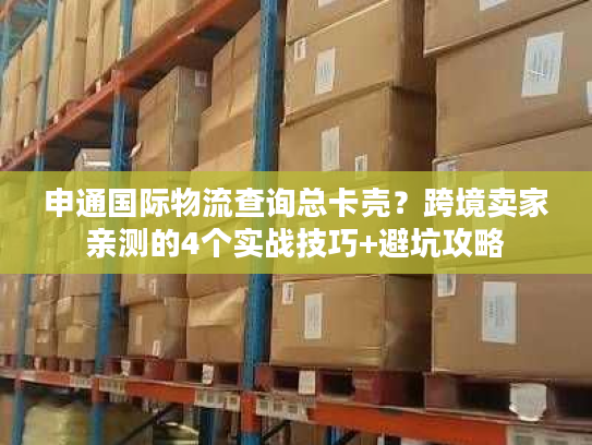 申通国际物流查询总卡壳?跨境卖家亲测的4个实战技巧+避坑攻略 申通国际物流查询总卡壳?跨境卖家亲测的4个实战技巧+避坑攻略