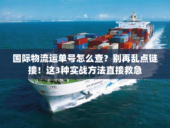 国际物流运单号怎么查?别再乱点链接!这3种实战方法直接救急 国际物流运单号怎么查?别再乱点链接!这3种实战方法直接救急