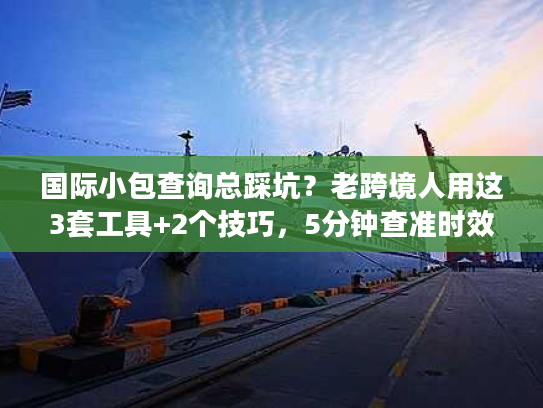 国际小包查询总踩坑?老跨境人用这3套工具+2个技巧,5分钟查准时效与成本 国际小包查询总踩坑?老跨境人用这3套工具+2个技巧,5分钟查准时效与成本