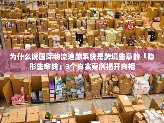 为什么说国际物流追踪系统是跨境生意的「隐形生命线」3个真实案例揭开真相