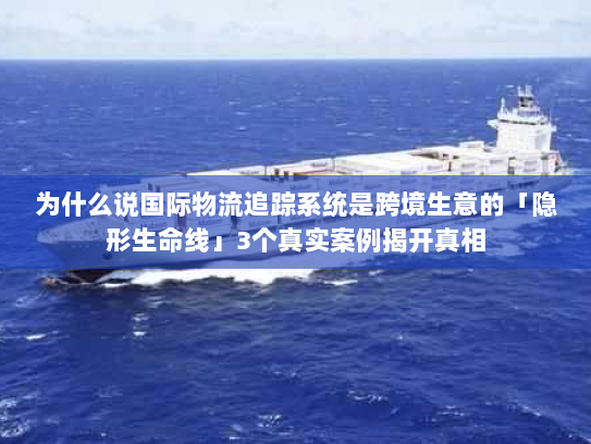 为什么说国际物流追踪系统是跨境生意的「隐形生命线」3个真实案例揭开真相