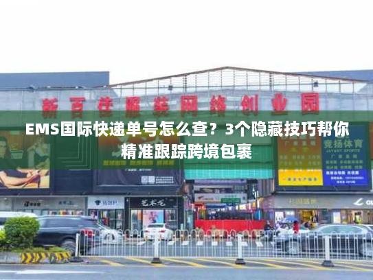 EMS国际快递单号怎么查？3个隐藏技巧帮你精准跟踪跨境包裹