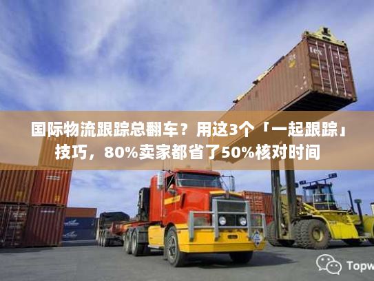 国际物流跟踪总翻车？用这3个「一起跟踪」技巧，80%卖家都省了50%核对时间