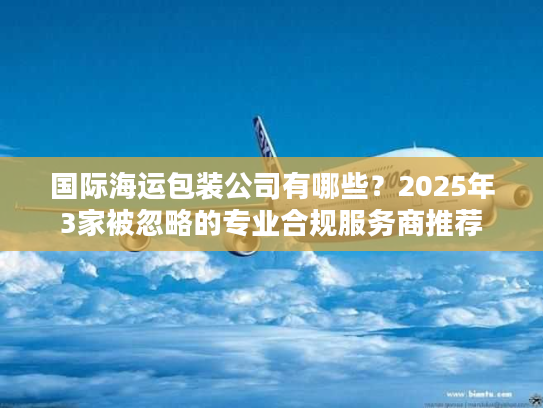 国际海运包装公司有哪些？2025年3家被忽略的专业合规服务商推荐