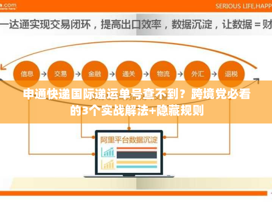 申通快递国际递运单号查不到？跨境党必看的3个实战解法+隐藏规则