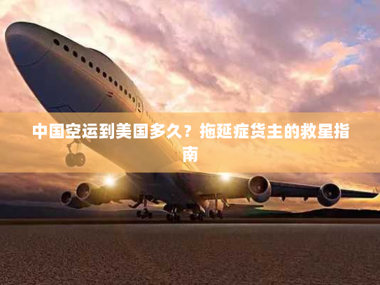 中国空运到美国多久?拖延症货主的救星指南 中国空运到美国多久?拖延症货主的救星指南