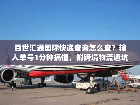 百世汇通国际快递查询怎么查？输入单号1分钟搞懂，附跨境物流避坑技巧