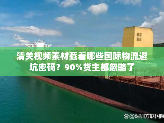 清关视频素材藏着哪些国际物流避坑密码?90%货主都忽略了 清关视频素材藏着哪些国际物流避坑密码?90%货主都忽略了
