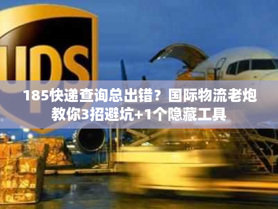 185快递查询总出错？国际物流老炮教你3招避坑+1个隐藏工具