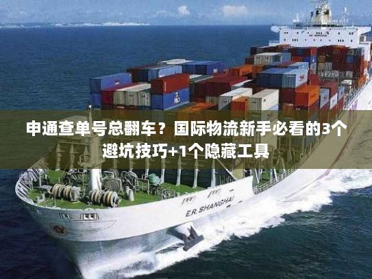 申通查单号总翻车？国际物流新手必看的3个避坑技巧+1个隐藏工具