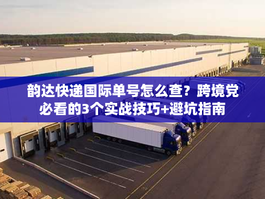 韵达快递国际单号怎么查？跨境党必看的3个实战技巧+避坑指南