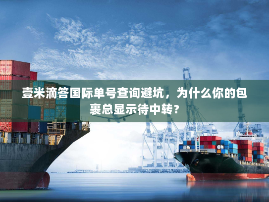 壹米滴答国际单号查询避坑，为什么你的包裹总显示待中转？