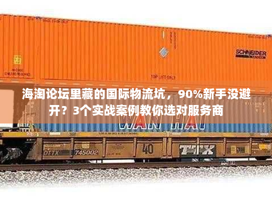 海淘论坛里藏的国际物流坑，90%新手没避开？3个实战案例教你选对服务商
