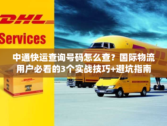 中通快运查询号码怎么查？国际物流用户必看的3个实战技巧+避坑指南