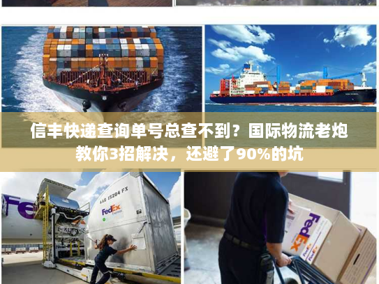 信丰快递查询单号总查不到？国际物流老炮教你3招解决，还避了90%的坑