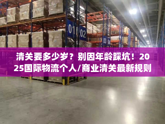 清关要多少岁？别因年龄踩坑！2025国际物流个人/商业清关最新规则与案例解析