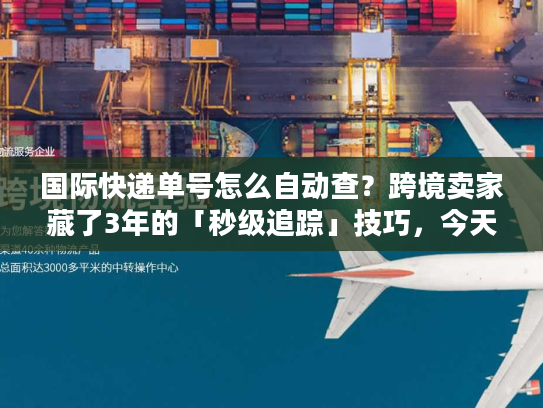 国际快递单号怎么自动查？跨境卖家藏了3年的「秒级追踪」技巧，今天说透！