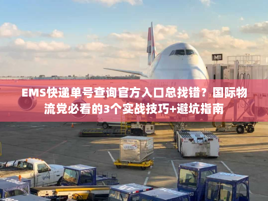EMS快递单号查询官方入口总找错？国际物流党必看的3个实战技巧+避坑指南