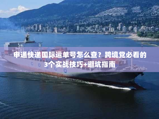 申通快递国际运单号怎么查？跨境党必看的3个实战技巧+避坑指南