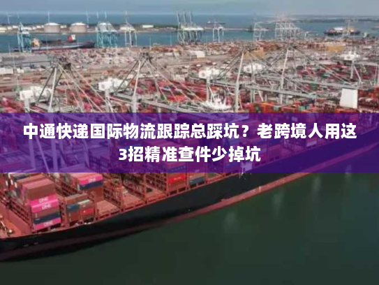 中通快递国际物流跟踪总踩坑？老跨境人用这3招精准查件少掉坑