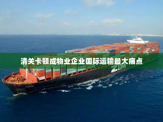 清关卡顿成物业企业国际运输最大痛点 清关卡顿成物业企业国际运输最大痛点